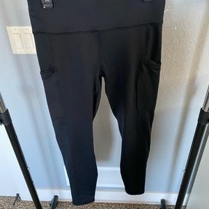 Fabletics Insulated Black Leggings